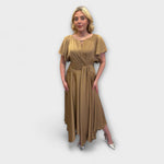 Maja | Klänning med draperad kjol
