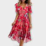 Lilly | Elegant klänning med V-ringning