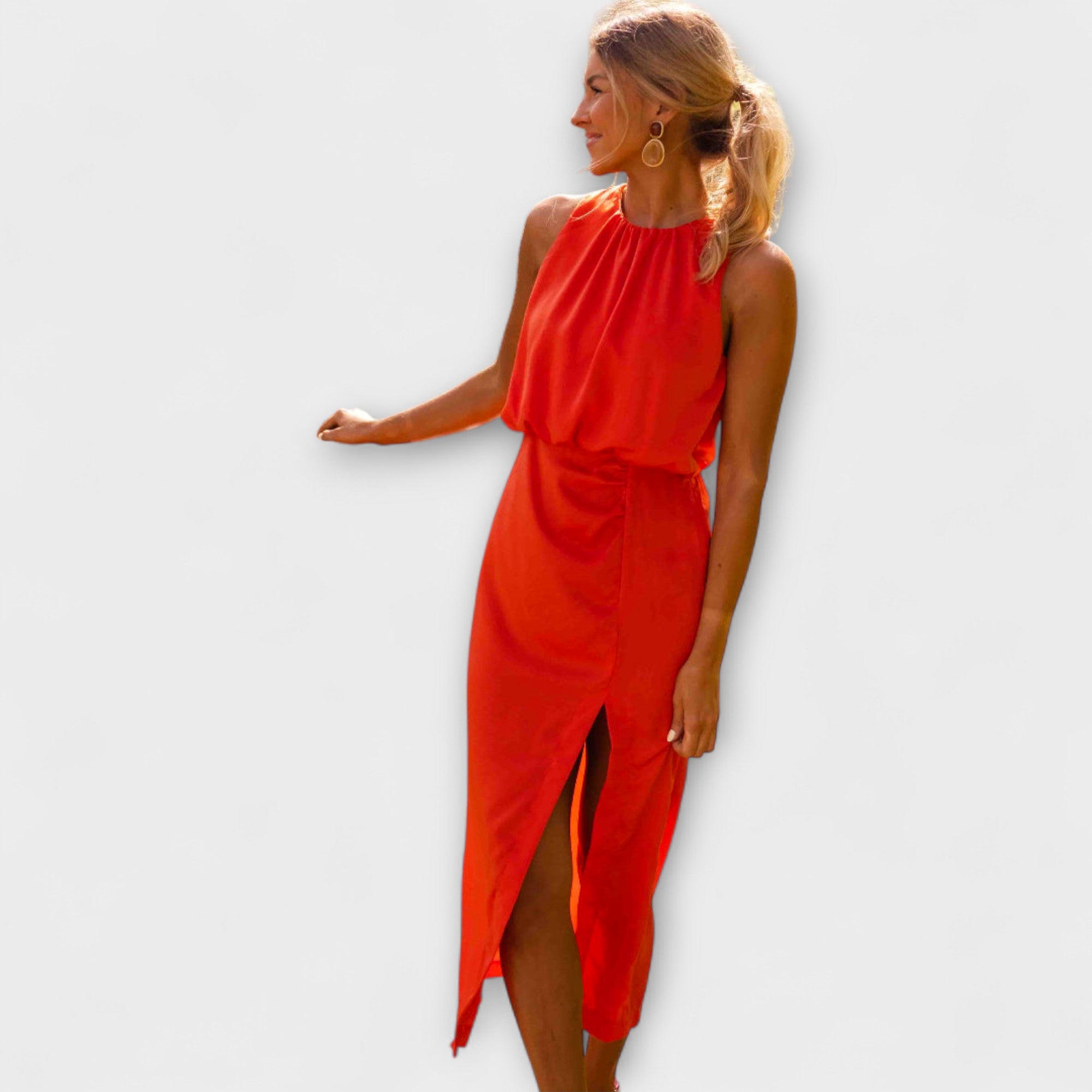 Martha | Elegant midiklänning