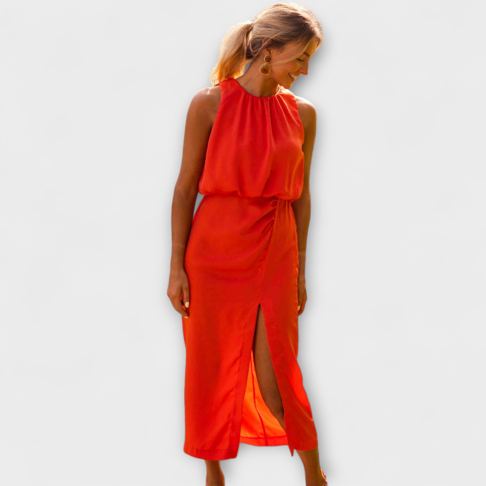 Martha | Elegant midiklänning