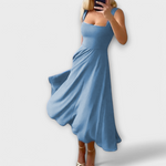 Jasmin | Elegant ärmlös klänning