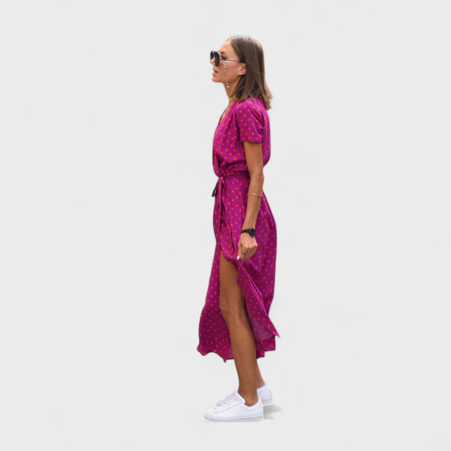 Julia | Bohemisk omlottklänning