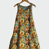 Käthe | Elegant klockformad klänning
