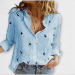 Anna | Elegant långärmad blus