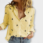 Anna | Elegant långärmad blus