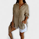 Friederike | Elegant plisserad blus