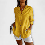 Friederike | Elegant plisserad blus