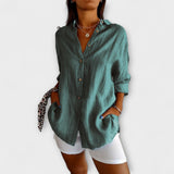 Friederike | Elegant plisserad blus
