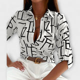 Wanda | Blus med klassisk krage
