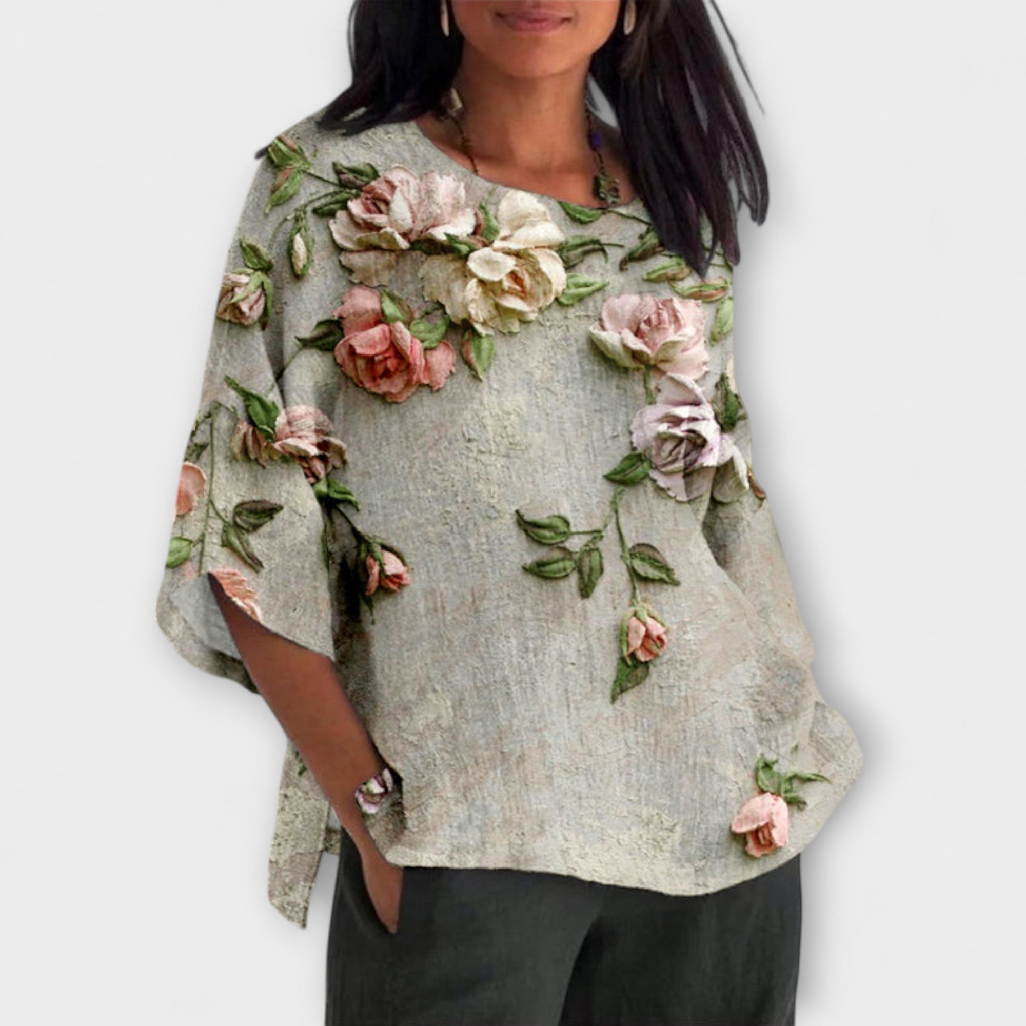 Martina | Topp med konstnärliga blommor