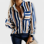 Ingrid | Ledig randig blus