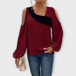 Ottilie | Blus med fyrkantig halsringning