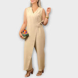 Hertha | Elegant jumpsuit med omlott snitt