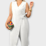 Hertha | Elegant jumpsuit med omlott snitt