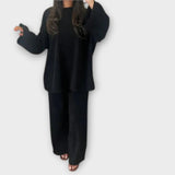 Traudel | Plus Size Set - Ribbad stil
