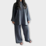 Traudel | Plus Size Set - Ribbad stil
