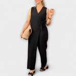 Frida | Chic V-ringad jumpsuit