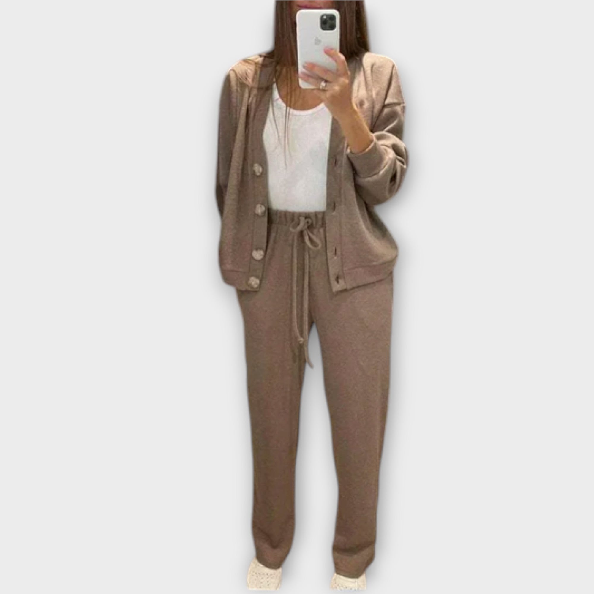 Henrike | Cardigan och byxa set