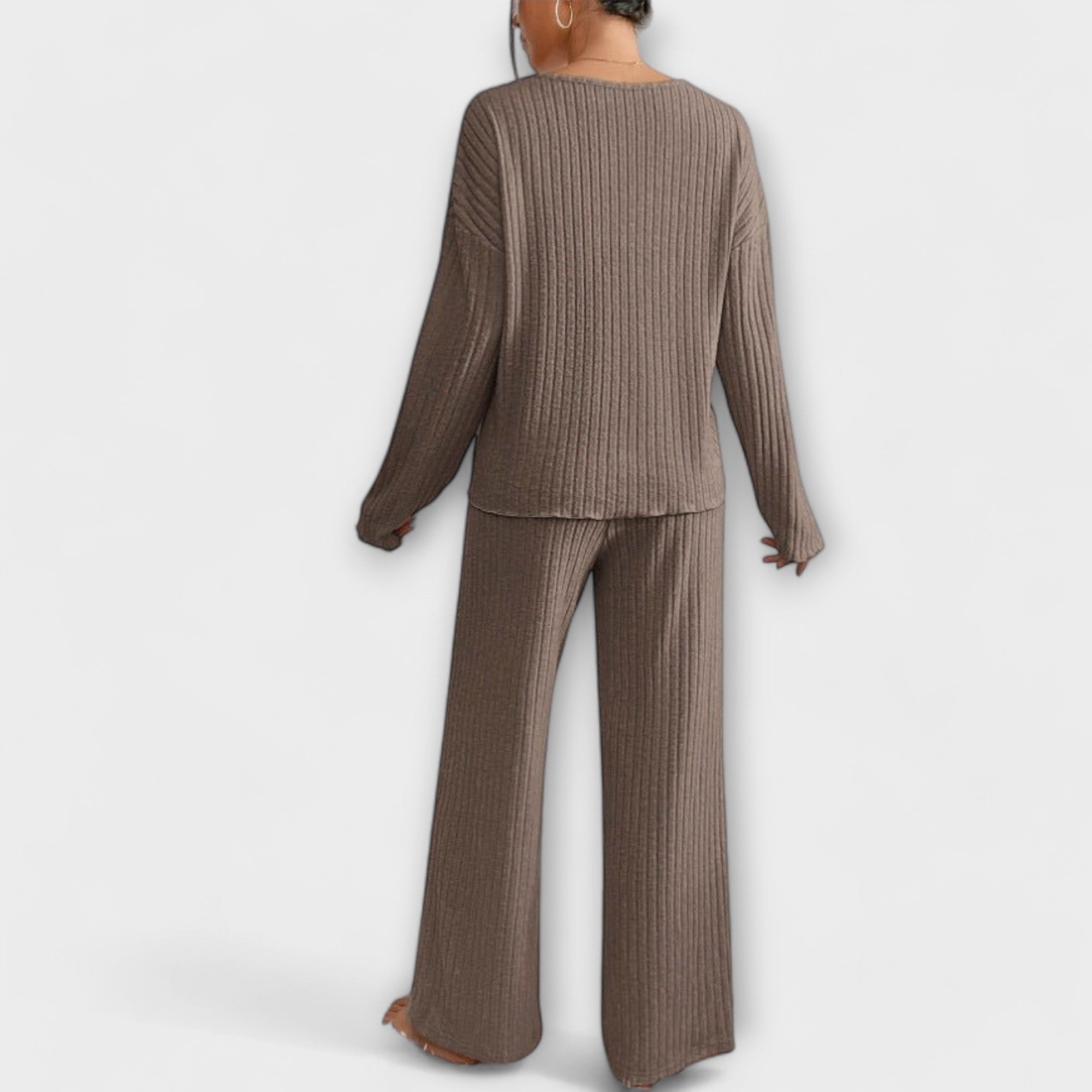 Edeltraud | Ribbstickat loungeset