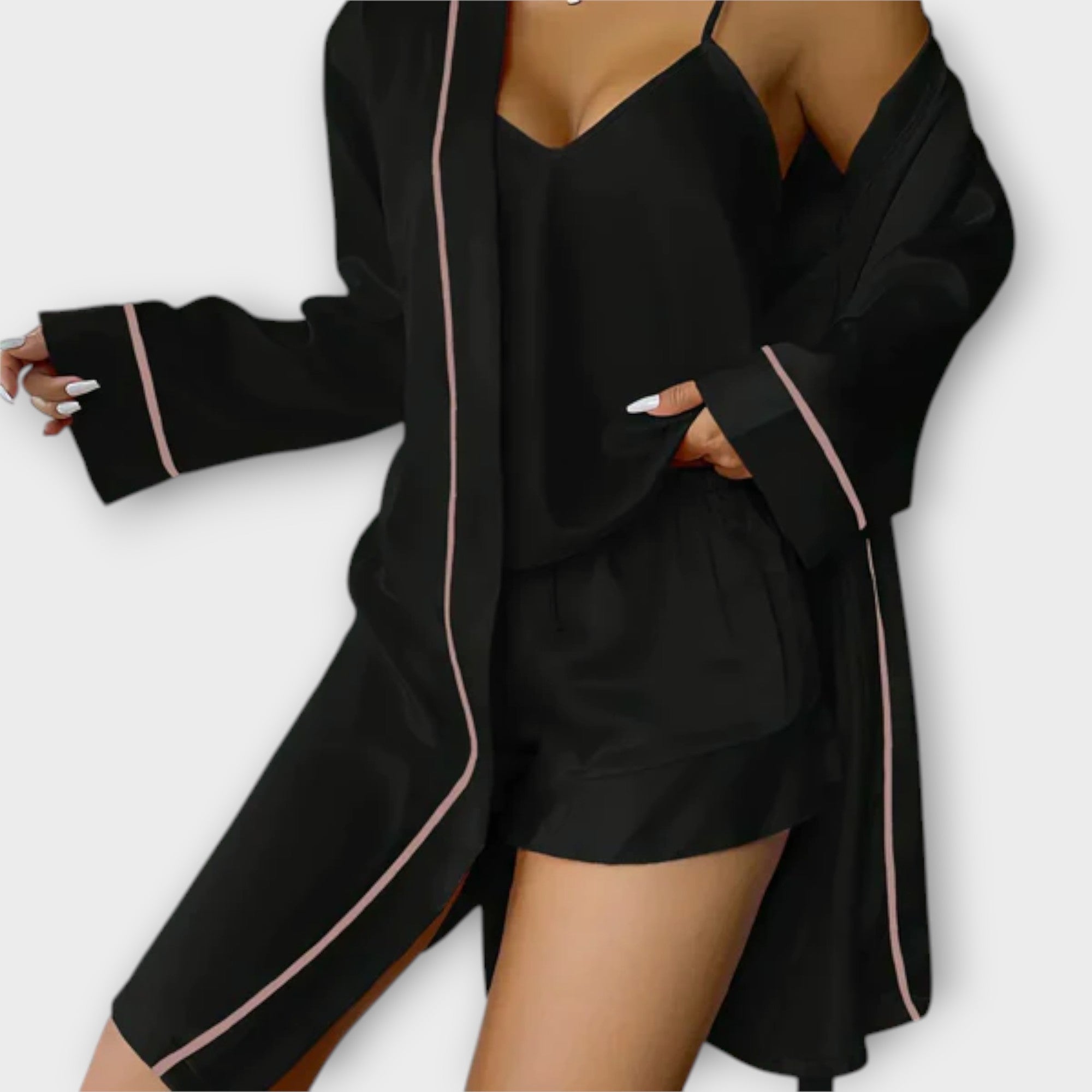 Christina | Bekvämt 3-delat pyjamasset