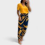 Nora | Elegant topp- och byxset
