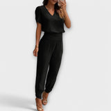 Nora | Elegant topp- och byxset