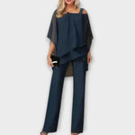 Konstanze | Elegant kvällsset i chiffong