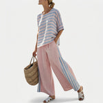 Pia | Rosa set i bambulinne