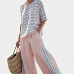 Pia | Rosa set i bambulinne