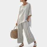 Rebecca | Set med asymmetrisk blus