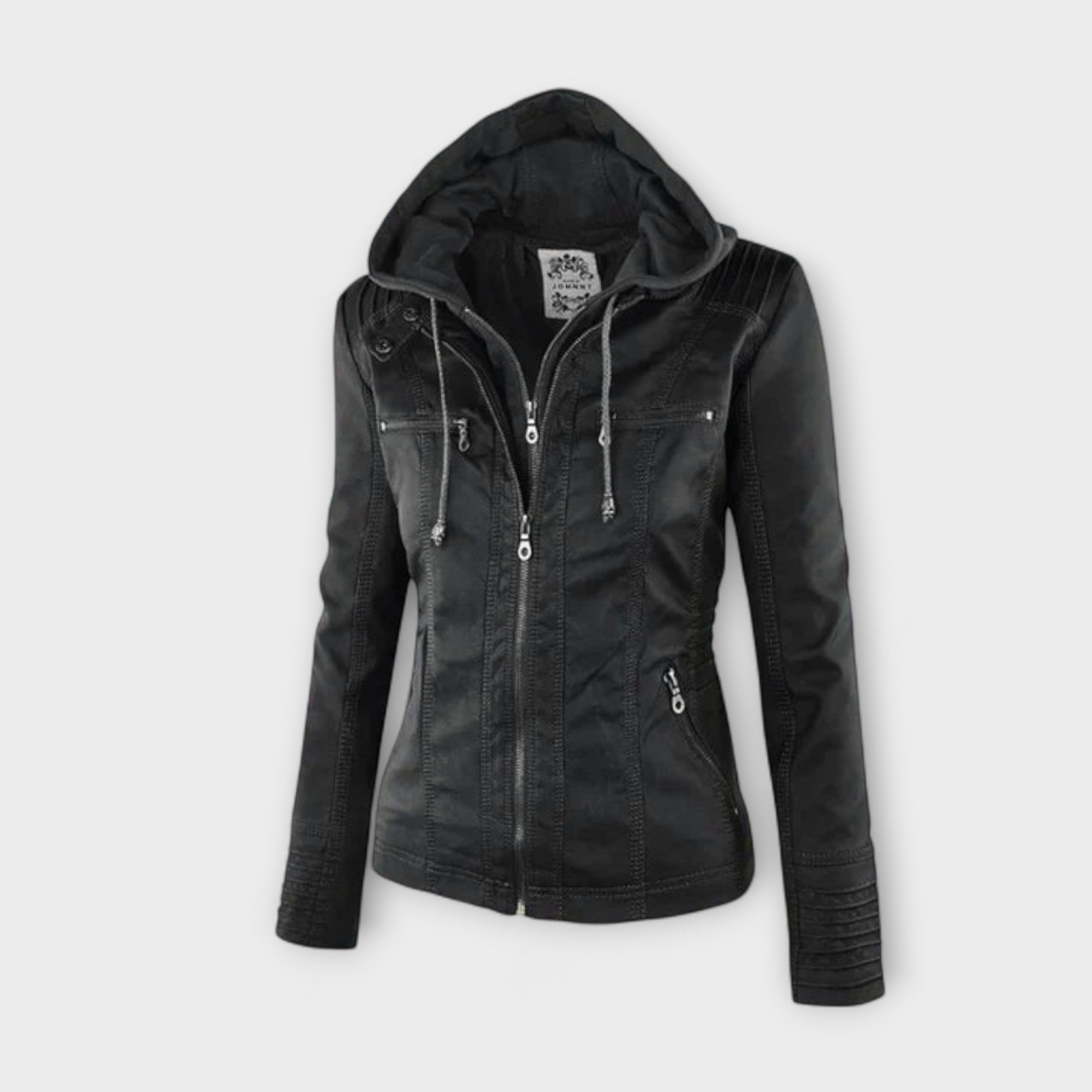 Laura | Elegant jacka med huva