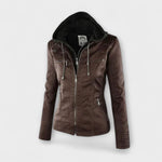 Laura | Elegant jacka med huva