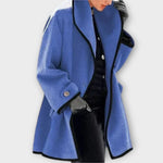 Martina | Elegant trenchcoat med kontrastdetaljer