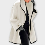 Martina | Elegant trenchcoat med kontrastdetaljer