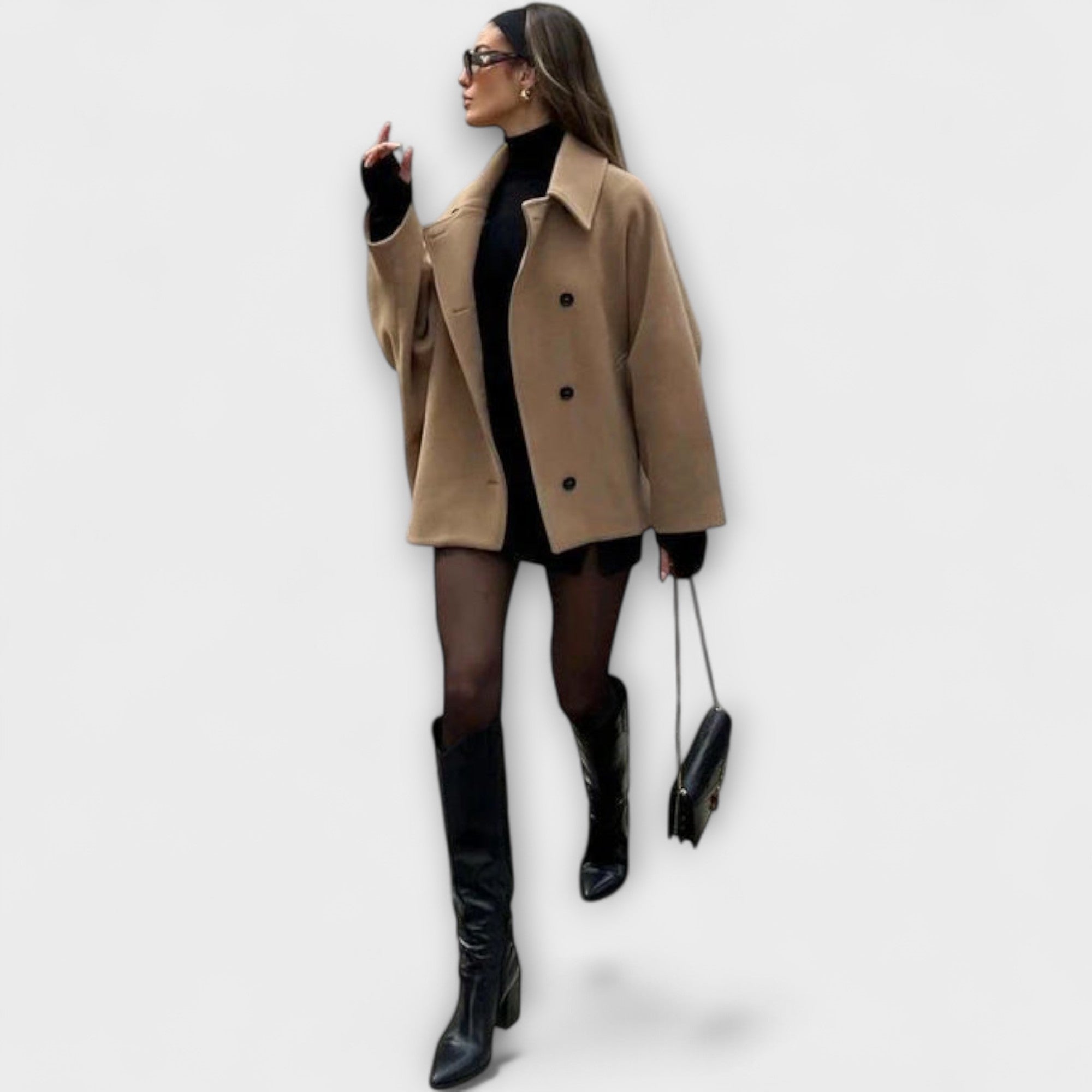 Kriemhild | Oversized kappa med urban stil