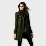 Alma | Dubbelknäppt trenchcoat