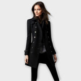 Alma | Dubbelknäppt trenchcoat
