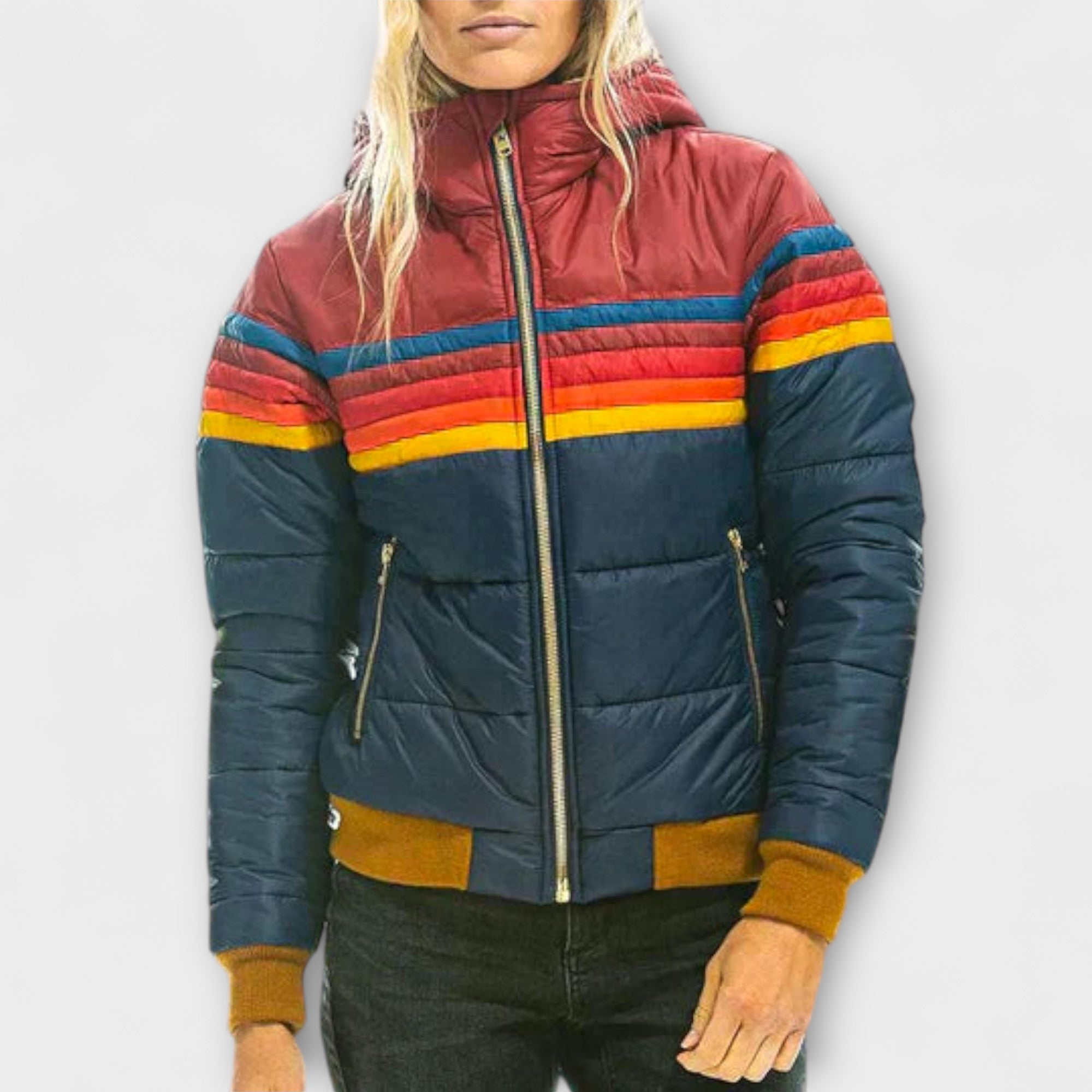 Lieselotte | Retroparka med huva i fuskpäls