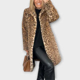 Hildegard | Leopardmönstrad kappa