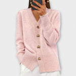 Anne | Damtröja med V-ringad vintagelook