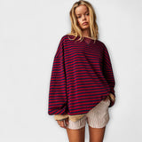 Tatjana | Oversized randig tröja för kvinnor