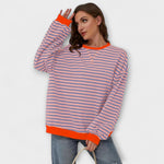 Tatjana | Oversized randig tröja för kvinnor
