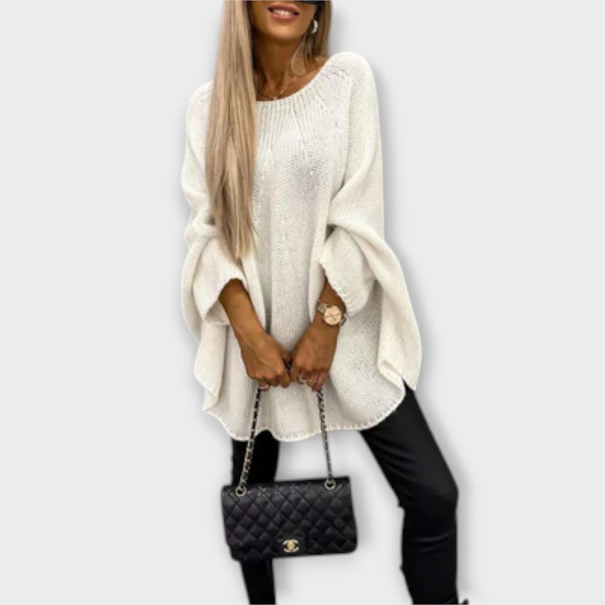 Ruth | Elegant damtröja med rund hals