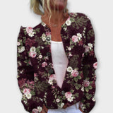 Charlotte | Cardigan med blommönster och komfort