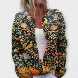 Franziska | Cardigan med blommig elegans