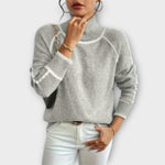 Leni | Casual tröja med turtleneck