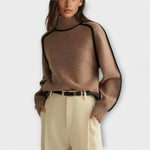 Loretta | Mjuk och elegant tröja med turtleneck