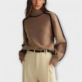 Loretta | Mjuk och elegant tröja med turtleneck
