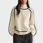 Loretta | Mjuk och elegant tröja med turtleneck