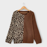 Bettina | Casual tröja med leoparddesign